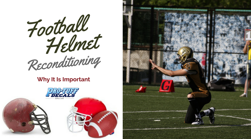 Football Helmet Reconditioning: Why It Is Important