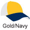 gold navy