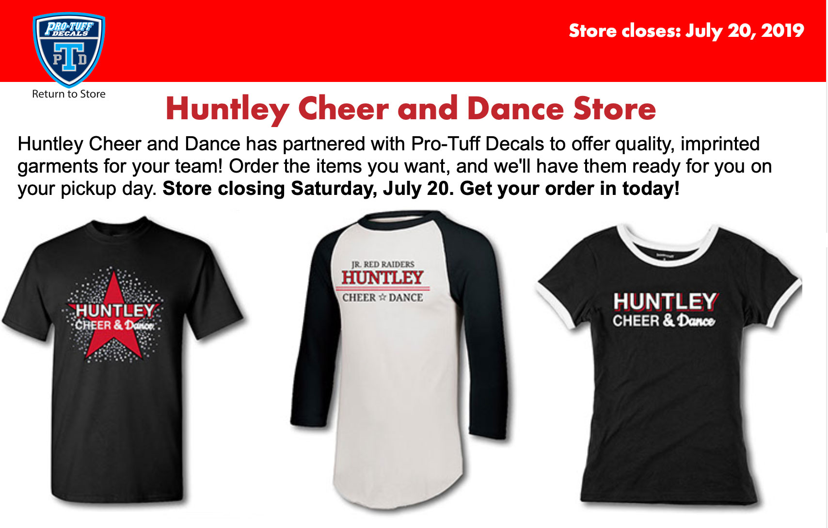 Huntley Cheer and Dance