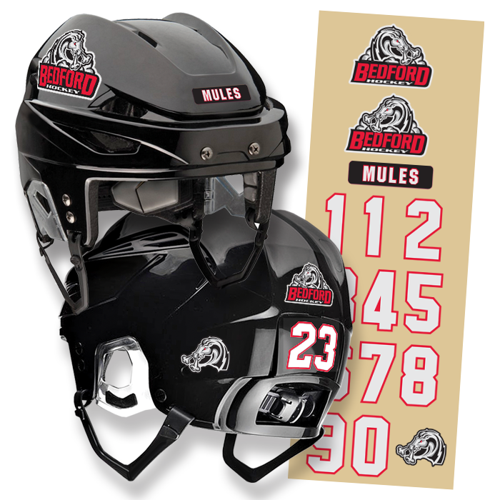 Helmet Numbers Hockey • Football • Baseball • Lacrosse