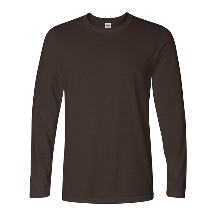 Gildan SoftStyle Long Sleeve Semi-Fitted T-Shirt for Men