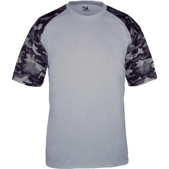 Badger 4141 B-Core Camo Short Sleeve T-Shirt | Pro-Tuff Decals