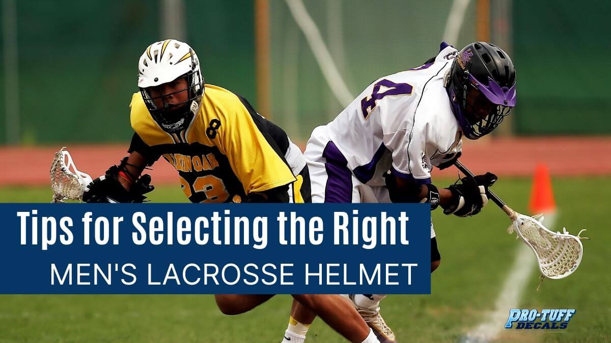 Tips for Selecting the Right Men's Lacrosse Helmet