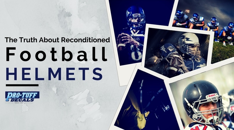 Truth about reconditioned football helmets