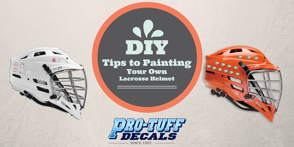 DIY Tips to Painting Your Own Lacrosse Helmet