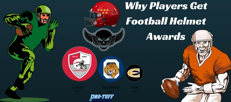 Why Players Get Football Helmet Awards