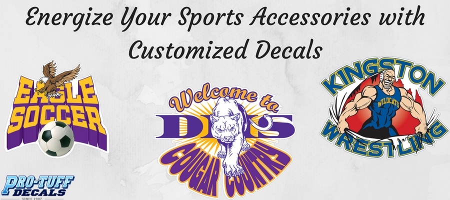 Energize Your Sports Accessories with Customized Decals