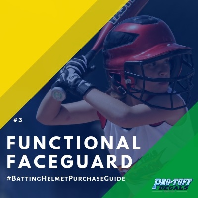 Baseball Helmet Purchase Guide-Functional Faceguard