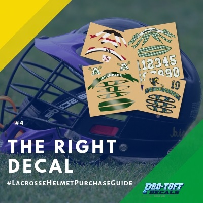 Lacrosse Helmet Purchase Guide - The Right Decal