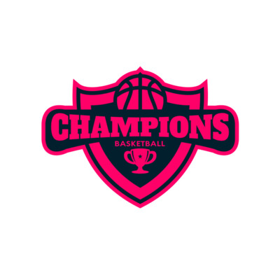 Champions Basketball League logo template Thumbnail