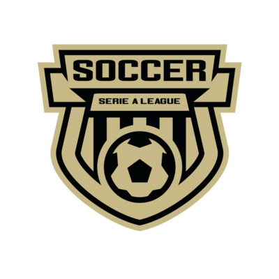 Serie a league soccer logo template Thumbnail