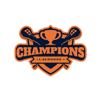 Champions Lacrosse Logo Template Thumbnail
