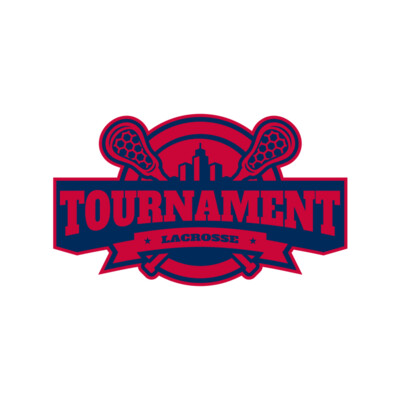 Tournament Lacrosse Logo Template Thumbnail
