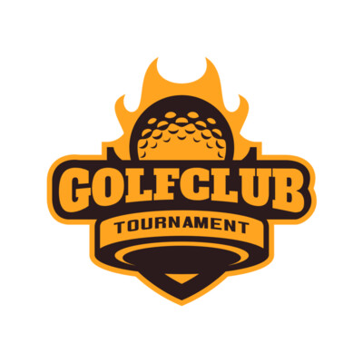 Golf Club Tournament logo template 04 Thumbnail