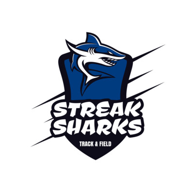 Sharks Track & Field Team Logo 01 Thumbnail