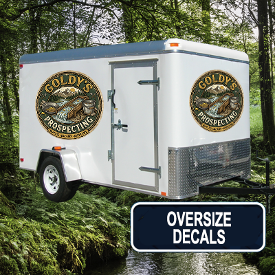 Oversize Outdoor Decals