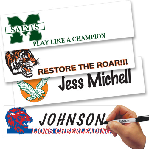 Budget "Write In" Locker Plates Thumbnail