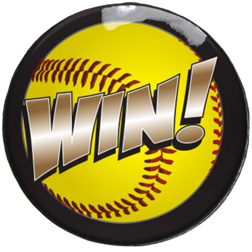 Full-Color Softball Award Decals Thumbnail
