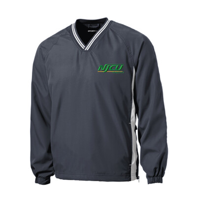 Sport Tek V-Neck Raglan Wind Shirt Thumbnail