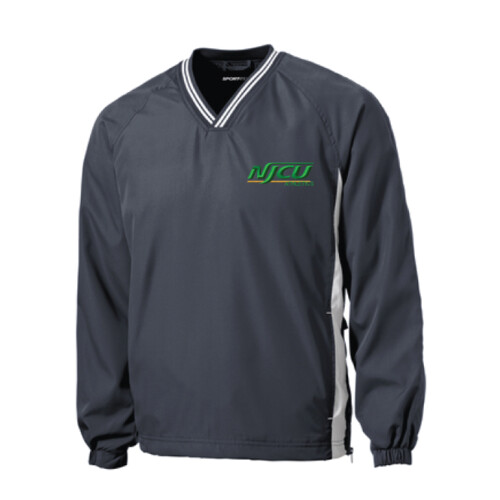 Sport Tek V-Neck Raglan Wind Shirt Thumbnail