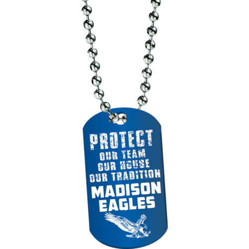 Colored Metal Dog Tag Thumbnail