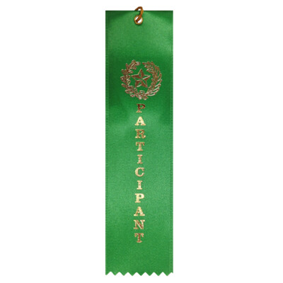Participant Premium Event Ribbon with Card & String Thumbnail