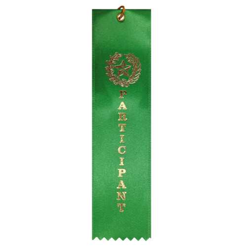 Participant Premium Event Ribbon with Card & String Thumbnail