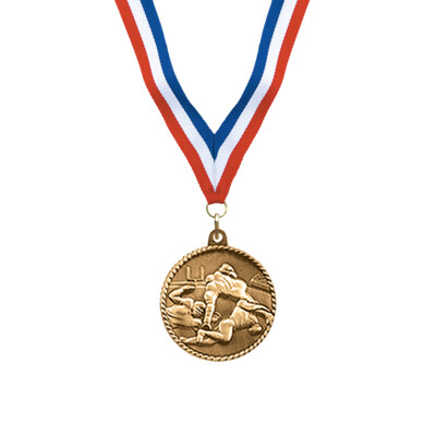 Gold Football Award Medal Thumbnail