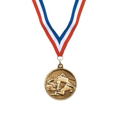 Gold Football Award Medal Thumbnail