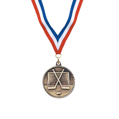 Gold Hockey Award Medal Thumbnail