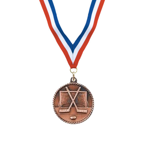 Bronze Hockey Award Medal Thumbnail