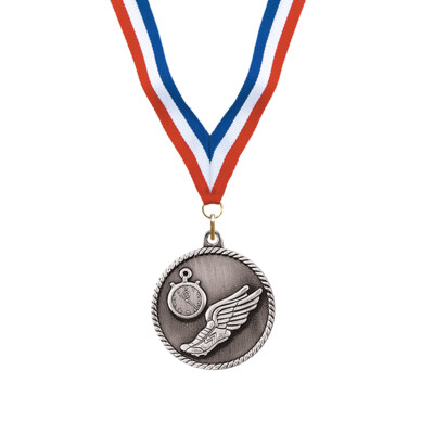 Silver Track Award Medal Thumbnail