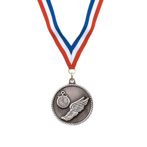 Silver Track Award Medal Thumbnail