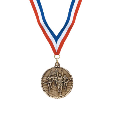 Gold Cross Country Award Medal Thumbnail