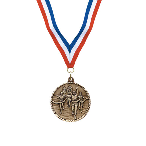 Gold Cross Country Award Medal Thumbnail