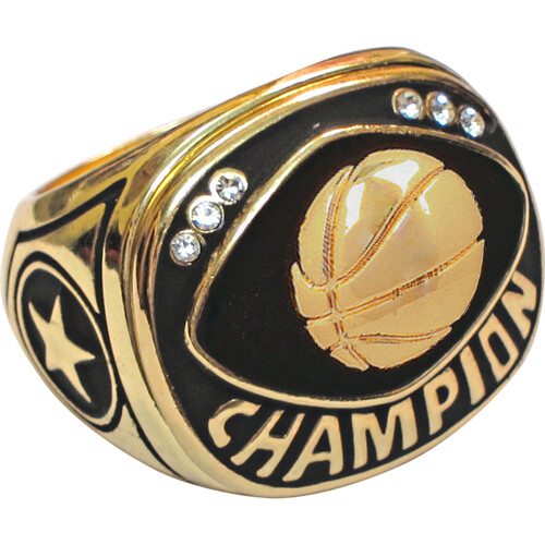 Premium Basketball Champion Ring Thumbnail