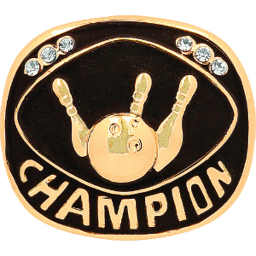 Premium Bowling Champion Ring Thumbnail