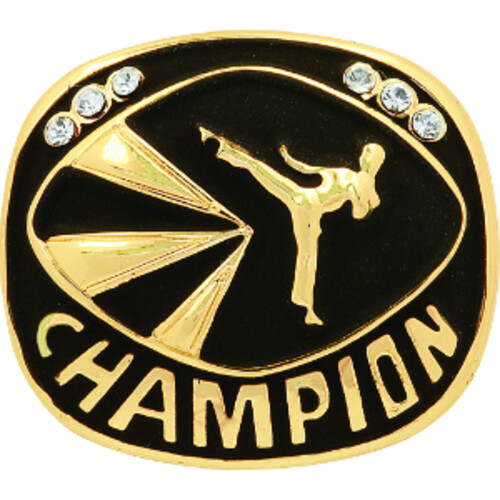Premium Martial Arts Champion Ring Thumbnail