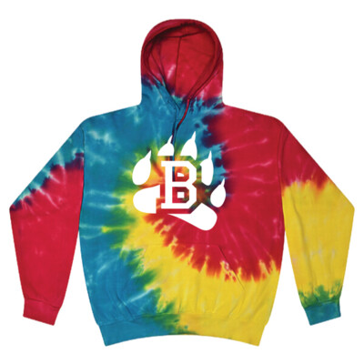 Colortone Tie-Dyed Hooded Sweatshirt Thumbnail