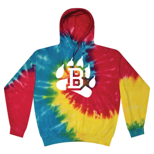 Colortone Tie-Dyed Hooded Sweatshirt Thumbnail