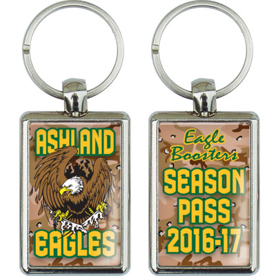 Metal Rectangular Key Tag Thumbnail