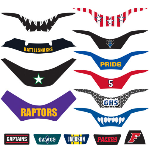 Custom Chin Protector Decals Thumbnail