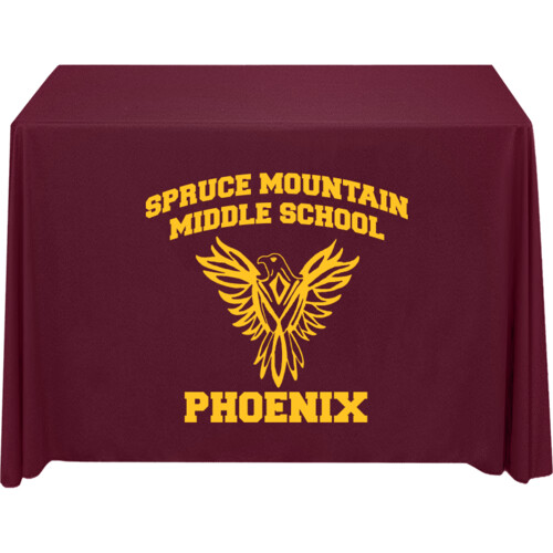 Custom 4 Ft. Table Cover Thumbnail