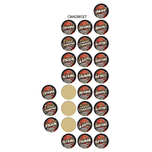 Full Color Basketball Set Thumbnail