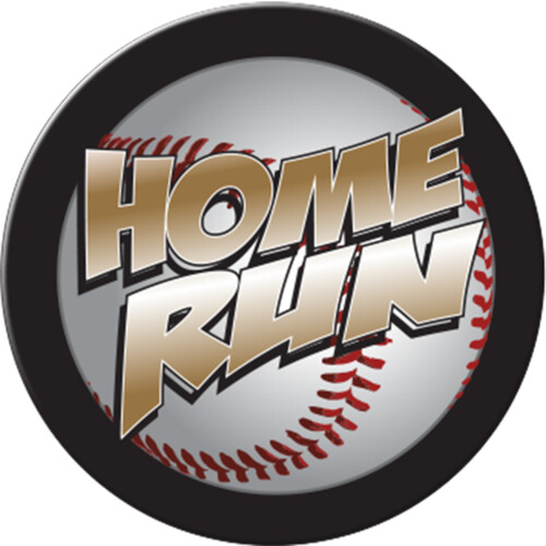 Full Color Baseball Home Run Thumbnail
