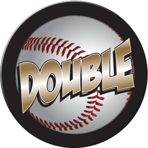 Full Color Baseball Double Thumbnail