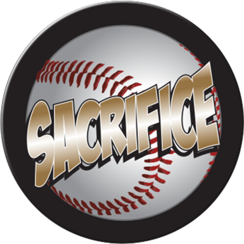 Full Color Baseball Sacrifice Thumbnail