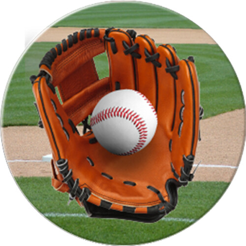 Full Color Baseball Glove Thumbnail