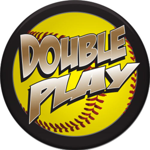 Full Color Softball Double Play Thumbnail
