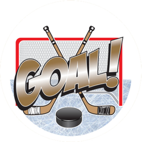 Full Color Hockey Goal Thumbnail